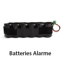 Batterie alarme et piscine