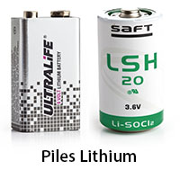 Piles au lithium sur pilesminute.com